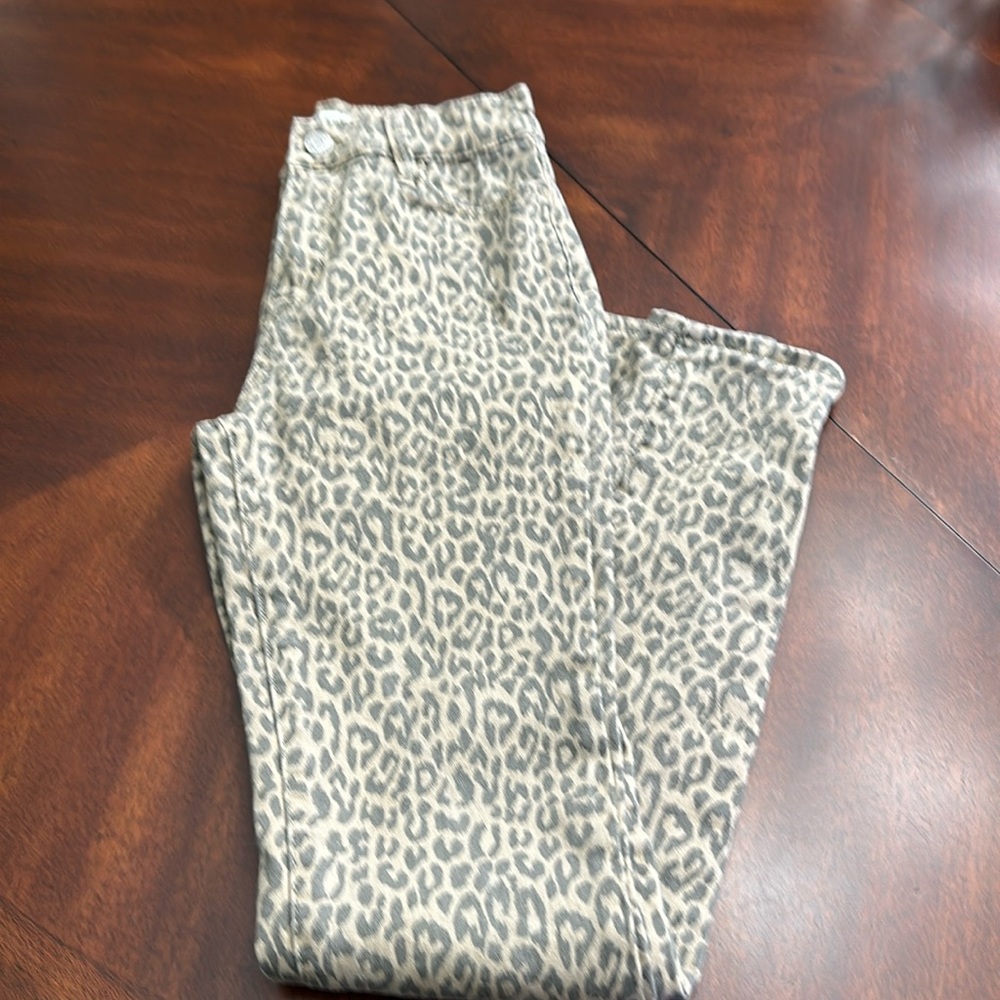 Pacsun Leopard High Rise Cotton Spandex Safari Chic Cat Print Leggings Size 25